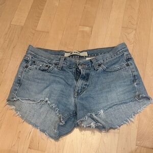 Vintage Gap Cutoff Shorts - Light Blue - 6